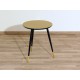 SET of 3 Coffee Tables Art. 1005 - Glass Top - Wood Structure