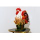 CERAMIC Sculpture Art. 1002 CHICKEN - Italy 1960