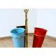 Porta Ombrelli Originale 1950 - Art. 1726 - Struttura in Ottone / Base Marmo