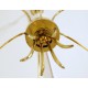 Original Ceiling Lamp 1950 - Art. 1728 - 6 DIFFUSERS - Brass / Metal
