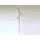 Applique Art. 1214 - 3 DIFFUSERS Articulated - Brass