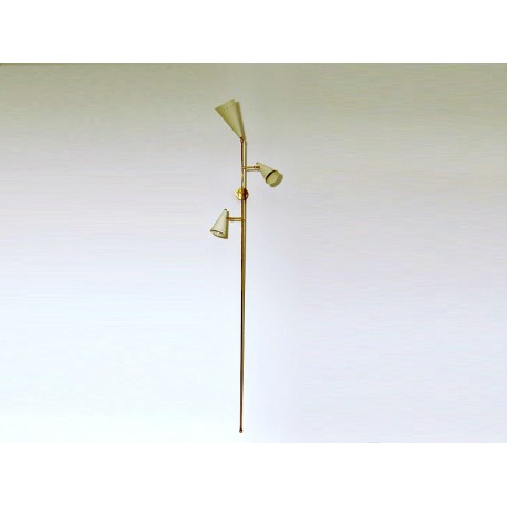 Applique Art. 1214 - 3 DIFFUSERS Articulated - Brass