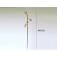 Applique Art. 1214 - 3 DIFFUSERS Articulated - Brass