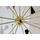 Ceiling Lamp - Art. 1730 - 16 DIFFUSERS Articulated - Brass / Metal