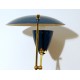 Lampada da Tavolo, Art. 1015, Ottone / Metallo - Colore BLU