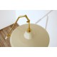 Floor Lamp Art. 1735, 1 DIFFUSER - ARTICULATED ARM - Brass / Metal / Marble