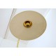Floor Lamp Art. 1735, 1 DIFFUSER - ARTICULATED ARM - Brass / Metal / Marble