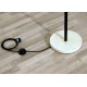 Floor Lamp Art. 1735, 1 DIFFUSER - ARTICULATED ARM - Brass / Metal / Marble