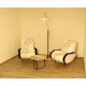 Floor Lamp Art. 1735, 1 DIFFUSER - ARTICULATED ARM - Brass / Metal / Marble