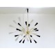SPUTNIK Ceiling Lamp - Art. 1732 - 16 DIFFUSERS - Brass / Metal - BLACK Color
