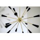 Lampada da Soffitto SPUTNIK - Art. 1732 - 16 DIFFUSORI - Ottone / Metallo - NERO