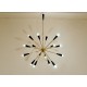 SPUTNIK Ceiling Lamp - Art. 1732 - 16 DIFFUSERS - Brass / Metal - BLACK Color
