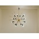 SPUTNIK Ceiling Lamp - Art. 1732 - 16 DIFFUSERS - Brass / Metal - BLACK Color