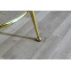 Velvet Stool - Art. 1744 - Structure Brass - PINK Color