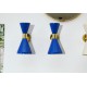 Applique Double Cone Art. 1722 - 2 DIFFUSERS - Brass / Metal