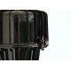 Industrial Suspension Lamp 1960s - Art. 1749 - Aluminum / Metal - Restored - BLACK Color