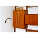 TEAK Bookcase with Folding Desk - Art. 1752 - Made in Italy 1970