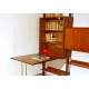 TEAK Bookcase with Folding Desk - Art. 1752 - Made in Italy 1970