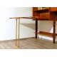 TEAK Bookcase with Folding Desk - Art. 1752 - Made in Italy 1970