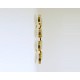 Wall / Ceiling Lamp Art. 1769 - 8 DIFFUSERS Opal Glass - Brass Structure
