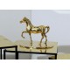 Coppia di Sculture CAVALLI - Ottone - Art. 1037 - Italy 1960
