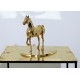 Coppia di Sculture CAVALLI - Ottone - Art. 1037 - Italy 1960
