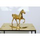 Coppia di Sculture CAVALLI - Ottone - Art. 1037 - Italy 1960