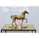 Coppia di Sculture CAVALLI - Ottone - Art. 1037 - Italy 1960