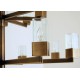 Ceiling Lamp - Art. 1812 - 16 DIFFUSERS Crystal - Bronzed Metal Structure