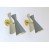 Wall Sconce Art. 1815 - Brass / Metal - GREY Color