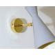 Applique Art. 1815 - Paralume in Metallo - Struttura in Ottone - GRIGIO