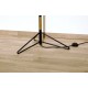 Floor Lamp, Art. 1018, 4 LAMPSHADES - Brass / Metal - BLACK Color