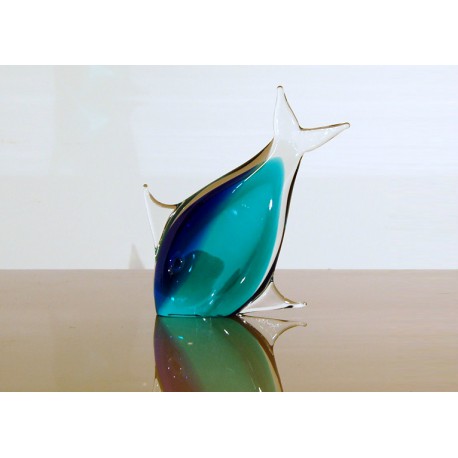 Murano Glass Sculpture - V. Nason & C. - FISH Art. 1821