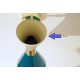 Wall Sconce Doublr Cone Art. 1844 - 2 DIFFUSERS - Brass / Metal - WHITE - Light BLUE