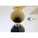 Wall Sconce Double Cone Art. 1845 - 2 DIFFUSERS - Brass / Metal - WHITE - BLUE