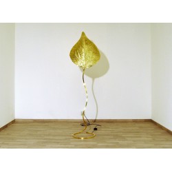 LEAF Floor Lamp Art. 1036 - All Brass - TOMMASO BARBI Style