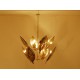 LEAF Ceiling Lamp - Art. 1842 - 8 DIFFUSORI - Brass