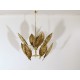LEAF Ceiling Lamp - Art. 1842 - 8 DIFFUSORI - Brass