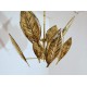 LEAF Ceiling Lamp - Art. 1842 - 8 DIFFUSORI - Brass