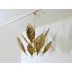 LEAF Ceiling Lamp - Art. 1842 - 8 DIFFUSORI - Brass