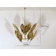 LEAF Ceiling Lamp - Art. 1842 - 8 DIFFUSORI - Brass
