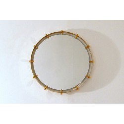 Specchio da Parete RETROILLUMINATO - Art. 1910 - Bordo Ottone