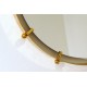 Wall Mirror LED Backlight - Art. 1910 - Brass Edge