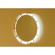 Wall Mirror LED Backlight - Art. 1910 - Brass Edge