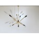 Lampada da Soffitto SPUTNIK - Art. 1764 - 12 DIFFUSORI - Ottone / Metallo