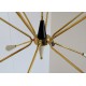 Lampada da Soffitto SPUTNIK - Art. 1764 - 12 DIFFUSORI - Ottone / Metallo