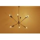 Lampada da Soffitto SPUTNIK - Art. 1764 - 12 DIFFUSORI - Ottone / Metallo