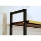 Libreria in TEAK - Art. 1429 - Inserti Ottone - Italy 1950