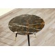 SET of 2 Coffee Tables Art. 1419 - Marble Top - Metal Structure