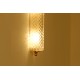 Original Wall Sconce Art. 1411 - Crystal DIFFUSER - Brass - Italy 1950